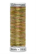 Metallic Machine Embroidery Thread 200m, Col 7020